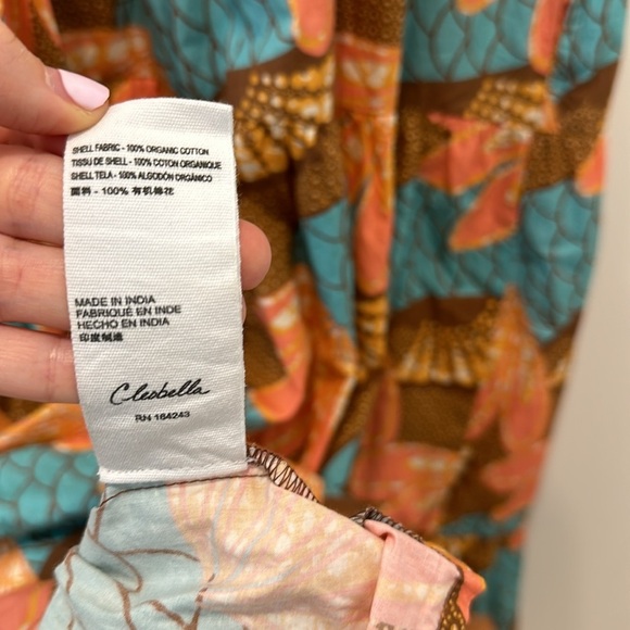 Cleobella Jolene Maxi Dress Riviera Print European Vacation Resortwear Sundress - Picture 10 of 12